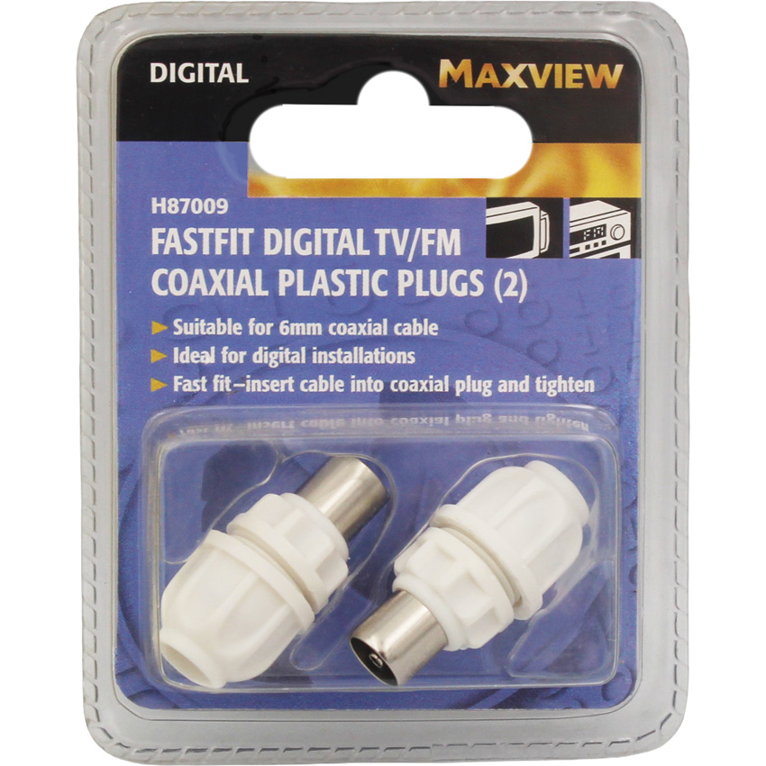 COAX PLASTIC PLUGS