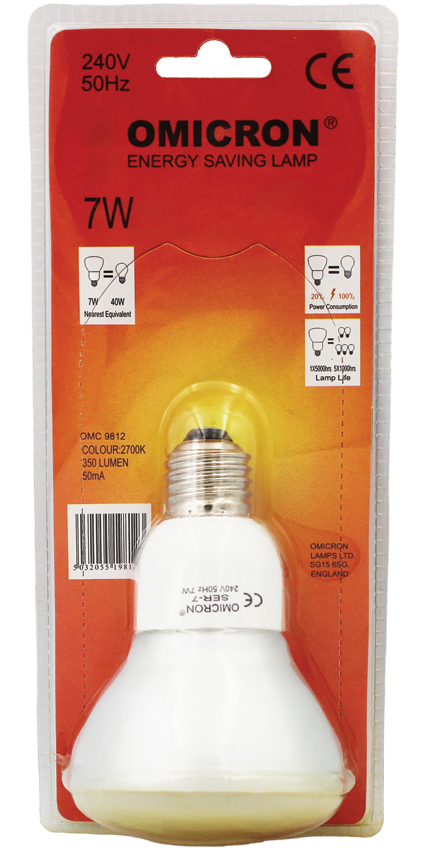 ENERGY SAVING LAMP 7W