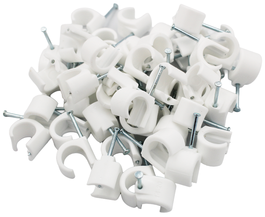 14-20MM ROUND CLIPS WHITE
